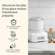 Geladeira Cuisinart ICE21E Branco Plástico 1,4 L Confeitaria - nacloset 2