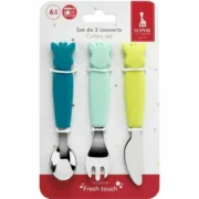 Talheres Sophie la Girafe Silicone Cozinha | Gourmet - nacloset