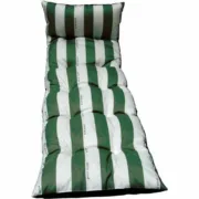 Almofada para Espreguiçadeira Jardin Prive Verde 180 x 56 x 10 cm Casa | Jardim - nacloset