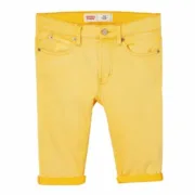 Jeans Criança Levi’s 511 Slim Amarelo Calças - nacloset