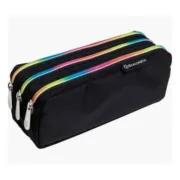 Bolsa Escolar Exacompta Rainbow Preto 22,5 x 8 x 10 cm (6 Unidades) A Preço de Revenda - nacloset 2