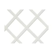 Gelosia Nortene Trelliflex Branco PVC 1 x 2 m Casa | Jardim - nacloset