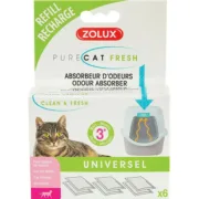 Eliminador de odores Zolux Purecat Fresh Animais de Estimação - nacloset