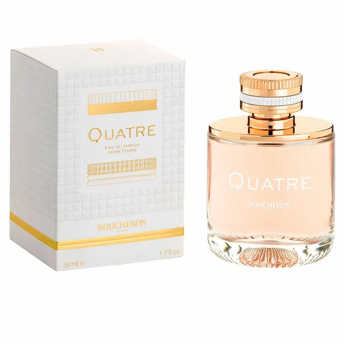 Perfume   Boucheron QUATRE POUR FEMME   EDP 50 ml Perfumaria | Cosmética - nacloset