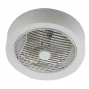 Ventilador de Teto FARELEK AIR-LLIGHT CROWN Branco 95 W Ar condicionado e ventiladores - nacloset