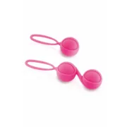 Bolas de Orgasmo Yoba Silicone Cor de Rosa Bolas chinesas - nacloset