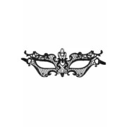 Máscara Maskarade Preto Bondage - nacloset