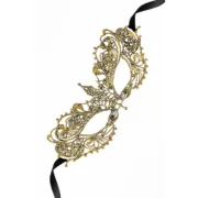Máscara Maskarade ZENITH  Dourado Bondage - nacloset 2