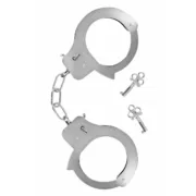 Conjunto de Amarras e Algemas Fetish Tentation Prateado Algemas, mordaças e braçadeiras - nacloset