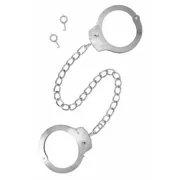 Conjunto de Amarras e Algemas Fetish Tentation Prateado Algemas, mordaças e braçadeiras - nacloset