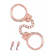 Conjunto de Amarras e Algemas Fetish Tentation Cor de Rosa Algemas, mordaças e braçadeiras - nacloset