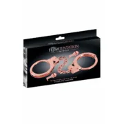 Conjunto de Amarras e Algemas Fetish Tentation Cor de Rosa Algemas, mordaças e braçadeiras - nacloset 2