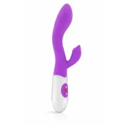 Vibrador de Ponto G Yoba Roxo Silicone Sexshop - nacloset