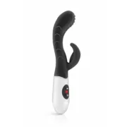 Vibrador de Ponto G Yoba Preto Silicone Sexshop - nacloset