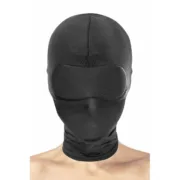 Máscara Fetish Tentation Preto Bondage - nacloset