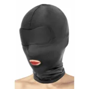 Máscara Fetish Tentation Preto Bondage - nacloset 2