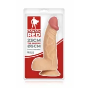 Dildo Realista Captain Red 23 cm Consoladores - nacloset 2