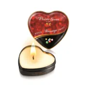 Vela de Massagem Plaisir Secret 35 ml Pastilha Elástica Massagem Erótica - nacloset