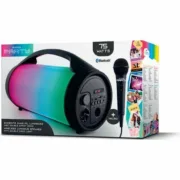 Altifalante Bluetooth com microfone para karaoke Bigben PARTYBTPRO 75 W Preto Colunas Bluetooth - nacloset
