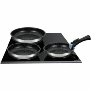 Frigideira Arthur Martin Terracotta Aço inoxidável Ø 24 cm Ø 20 cm Ø 26 cm (3 Unidades) Cozinha | Gourmet - nacloset 2