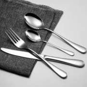 Faqueiro Arthur Martin AM2202 Cinzento Aço inoxidável 24 Peças Cozinha | Gourmet - nacloset 2