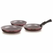 Frigideira Arthur Martin Prune Alumínio Ø 24 cm Ø 20 cm Ø 28 cm (3 Unidades) Cozinha | Gourmet - nacloset 2