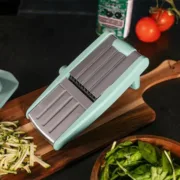 Mandolina-Ralador 3 em 1 Livoo Verde Prateado Cozinha | Gourmet - nacloset 2