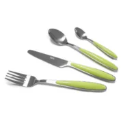 Faqueiro Pradel essentiel Colorfull Verde Metal 20 Peças Cozinha | Gourmet - nacloset
