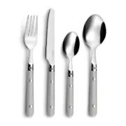 Conjunto de Talheres Amefa Saxo 16 Peças Metal Duas cores 6 Unidades (25 cm) Cozinha | Gourmet - nacloset
