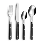 Conjunto de Talheres Amefa Saxo Metal Duas cores 16 Peças (25 cm) Cozinha | Gourmet - nacloset