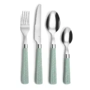 Conjunto de Talheres Amefa Paille 24 Peças Metal Duas cores (25 cm) Cozinha | Gourmet - nacloset