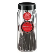 Conjunto de Talheres Amefa Bistro Metal Duas cores 24 Peças Cozinha | Gourmet - nacloset 2