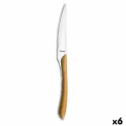 Faca de mesa Amefa Eclat 23 cm Metal Duas cores (Pack 6x) Cozinha | Gourmet - nacloset 2