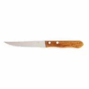 Faca para Carne Amefa Steak Madera Aço Metal 12 Unidades 20,5 cm (Pack 12x) Cozinha | Gourmet - nacloset