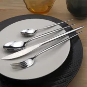 Garfo Amefa Soprano Inox Prateado Metal 12 Unidades Cozinha | Gourmet - nacloset 2