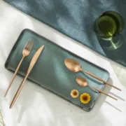 Conjunto de Garfos Amefa Soprano Cobre Metal Aço inoxidável 12 Unidades Cozinha | Gourmet - nacloset 2