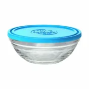 Lancheira Redonda com Tampa Duralex FreshBox Azul 310 ml (12 Unidades) A Preço de Revenda - nacloset 2
