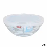Lancheira Redonda com Tampa Duralex FreshBox Transparente Ø 14 cm (12 Unidades) A Preço de Revenda - nacloset