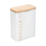 Caixa Multiusos Nature Scandi Metal Branco 750 g Casa | Jardim - nacloset