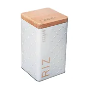 Caixa Multiusos Nature Scandi Metal Branco 1,25 kg Casa | Jardim - nacloset
