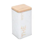 Caixa Multiusos Nature Scandi Metal Branco 100 gr Casa | Jardim - nacloset