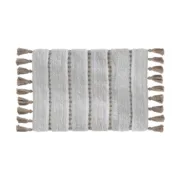 Tapete de banho 5five Simply Smart Pom pom Castanho Algodão 50 x 75 cm Banho - nacloset