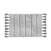 Tapete de banho 5five Simply Smart Cinzento Algodão 50 x 75 cm Banho - nacloset