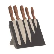 Conjunto de Facas de Cozinha e Suporte 5five Simply Smart 32 x 23,2 x 19 cm Conjuntos de Facas - nacloset