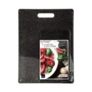 Tábua de corte 5five Simply Smart Preto Polipropileno Cozinha | Gourmet - nacloset 2
