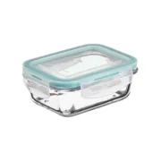 Lancheira 5five Simply Smart Azul Transparente Cristal 800 ml 18,5 x 12,5 x 6 cm Retangular Cozinha | Gourmet - nacloset