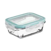 Lancheira 5five Simply Smart Azul Transparente Cristal 1,7 L 23 x 16,5 x 8,5 cm Retangular Cozinha | Gourmet - nacloset