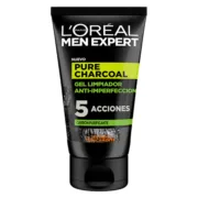 Gel de Limpeza Facial Pure Charcoal L’Oreal Make Up 107 (100 ml) 100 ml Cuidado Facial - nacloset