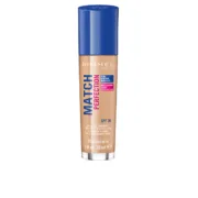 Base de Maquilhagem Fluida Rimmel London Match Perfection Nº 203 Cosmética - nacloset