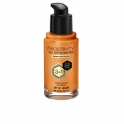 Base de Maquilhagem Cremosa Max Factor Face Finity All Day Flawless 3 em 1 Spf 20 Nº W89 Warm praline 30 ml Cosmética - nacloset